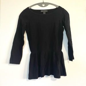 INC Peplum Sweater